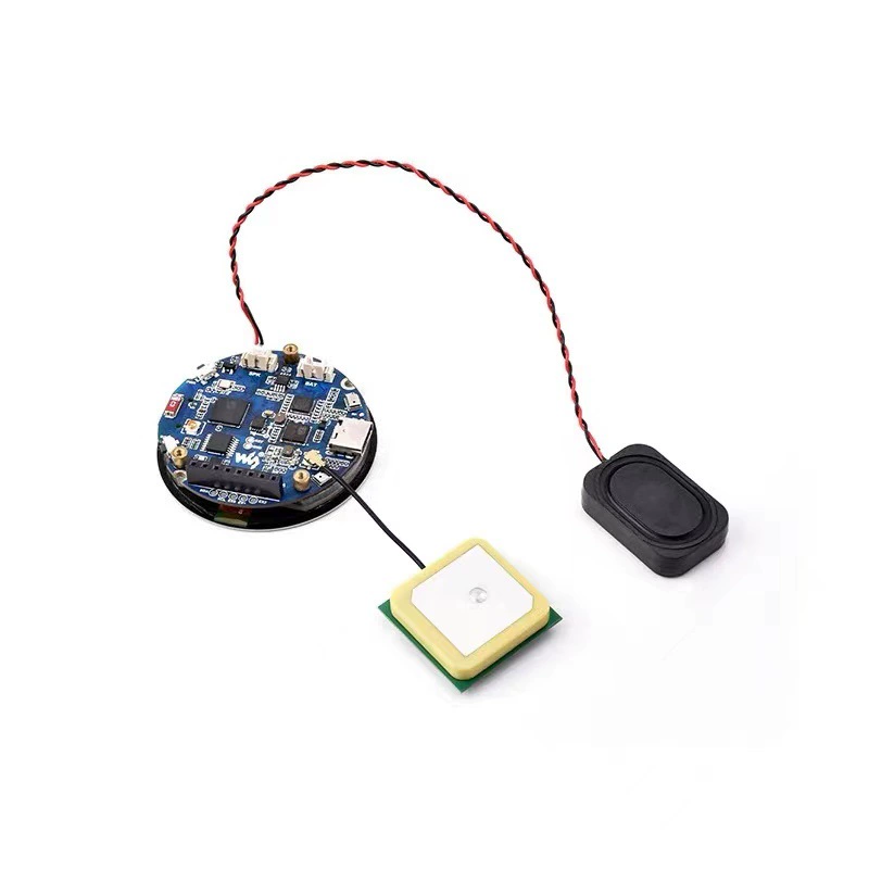 ESP32-S3 1,75-дюймовый AMOLED сенсорный круглый экран плата разработки с GPS, Xiaozhi AI/DeepSeek
