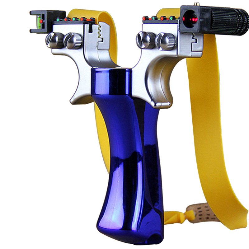 블루 + 레이저 + 수평 야옹 + 고무 밴드