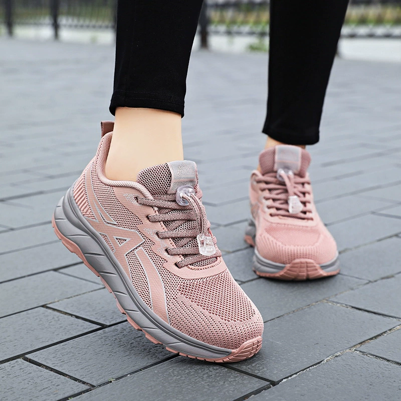 Старая обувь Чжан Кайли женская подлинная весна и лето дышащая мама сетка обувь среднего и пожилого возраста нескользящая спортивная обувь на мягком дне