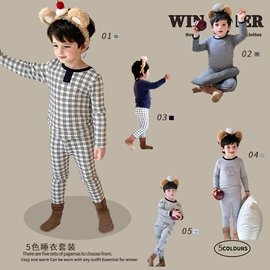 童家居服套装;童套装;童卫衣