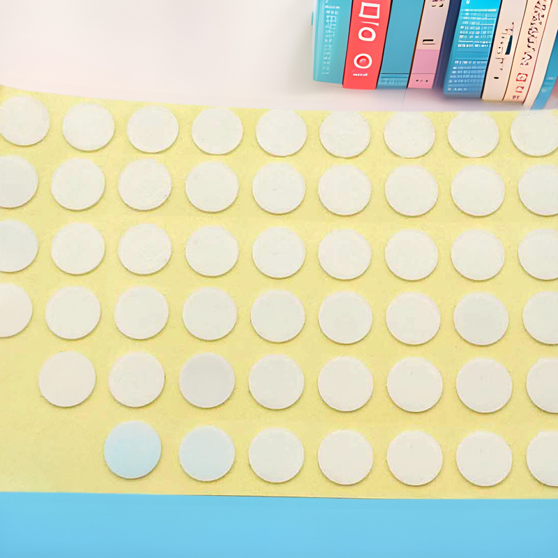 盲盒摆件高粘度纳米胶带圆形亚克力无痕双面胶不干胶创意手工DIY