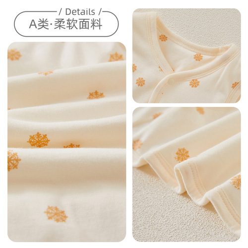 Children's vest for spring and autumn, padded cotton, thick baby clothes for boys and girls, infants and toddlers, autumn new baby clothes