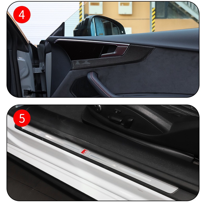 21-24 Audi S5/A5 Central Control Gear Interior Film Car Supplies Modified Special Paint Transparent Protective Film