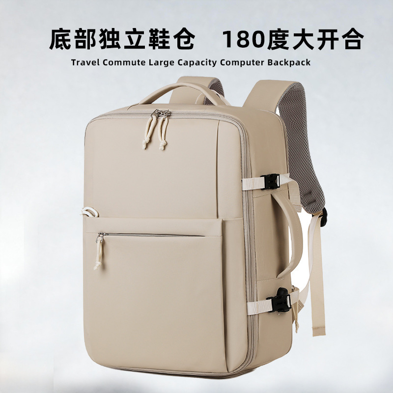 Cross-Border Large-Capacity Business Commuter Laptop Backpack, Student Backpack, Travel Backpack with Independent Shoe Compartment Customization Cross-Border Large-Capacity Business Commuter Laptop Backpack, Student Backpack, Travel Backpack with Independent Shoe Compartment Customization