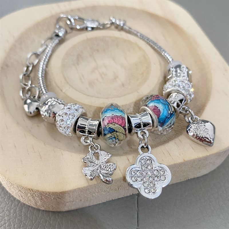 Lucky grass (lobster clasp)