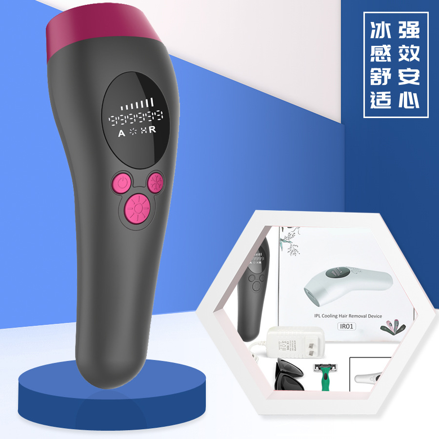 household Icy Hair removal device Lip hair Armpit freezing point Epilator Scalpel Shaving Beauty instrument Cross border goods in stock