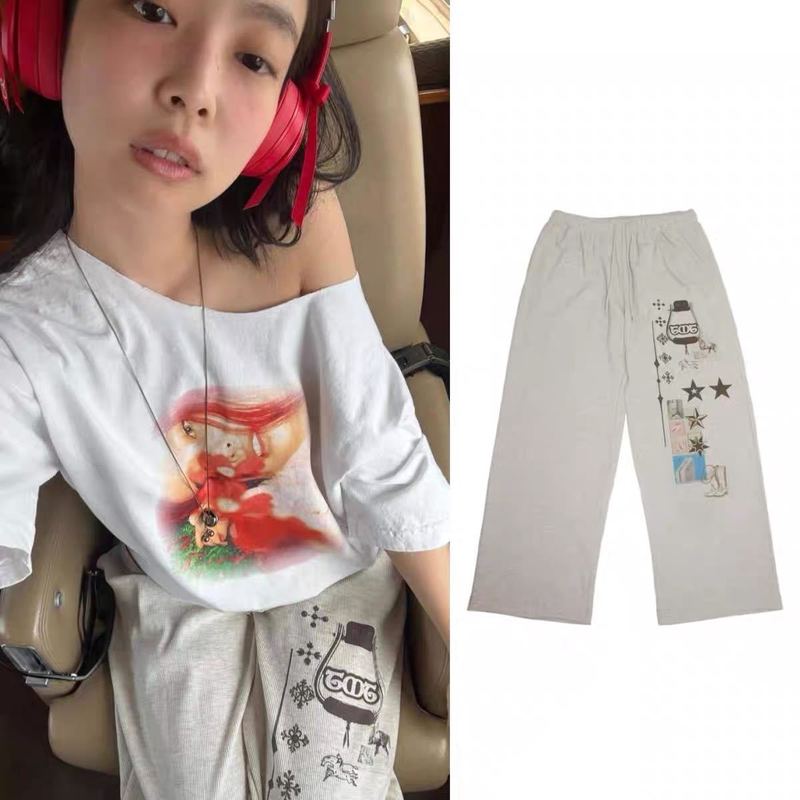 现货Jennie金智妮朴元彬同款韩国小众华夫格拉链连帽卫衣外套|undefined