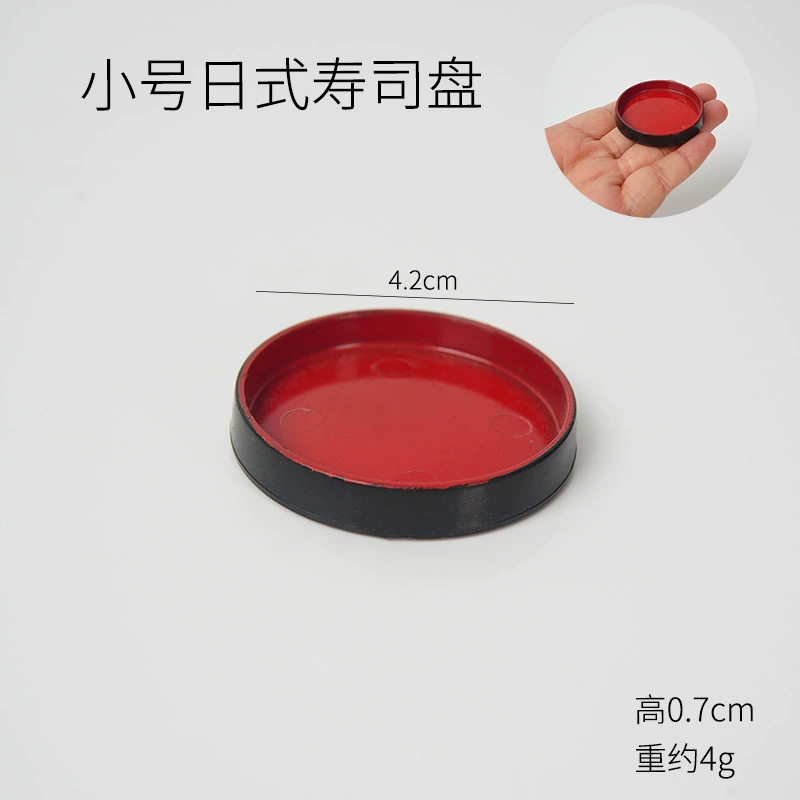 Small realistic tableware, food play, toy, DIY