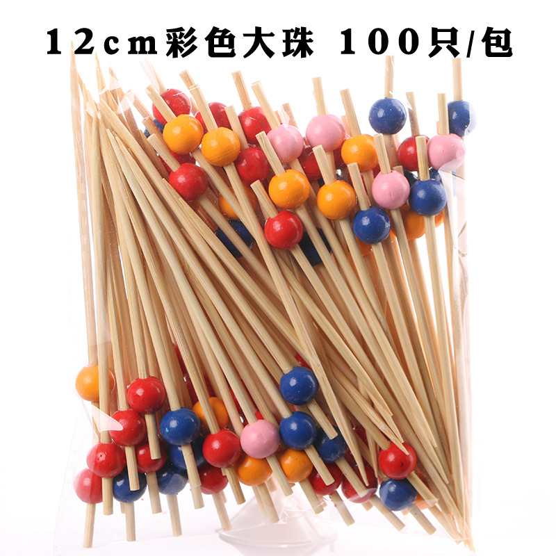 Fruit stick desechable flor stick