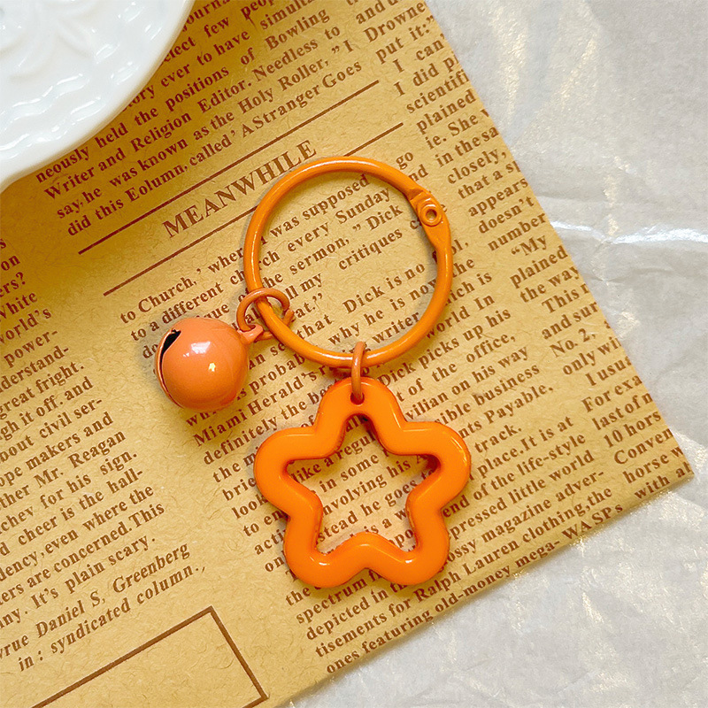 Színes pentagram akril kulcstartó táska díszítéshez_voghion.com