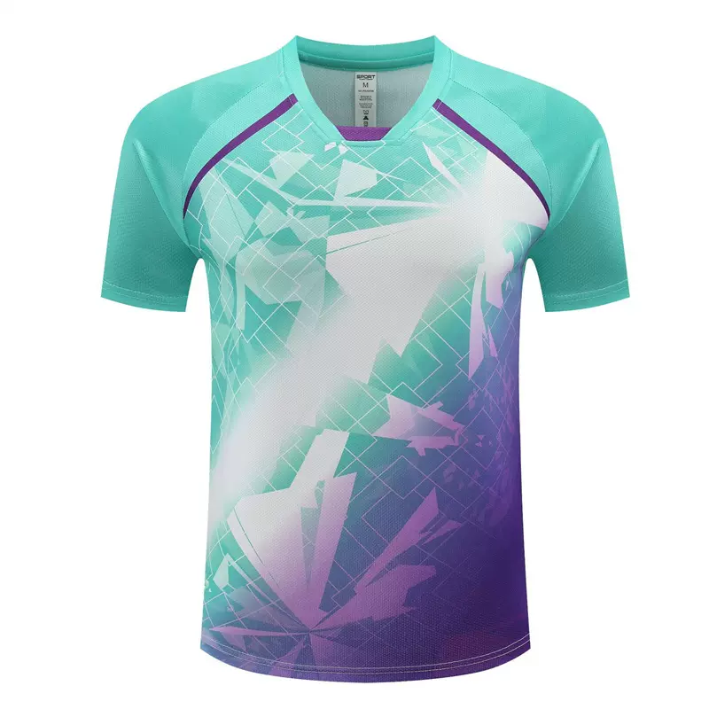 羽毛球服Badminton uniform男女成人比赛训练短队服足球运动球衣