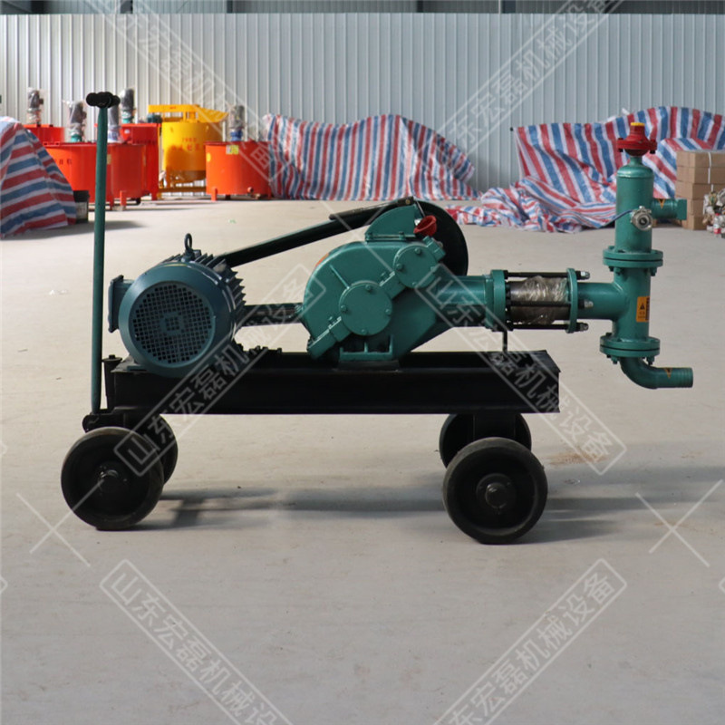 建筑工程混泥土注浆泵隧道加固水泥浆活塞注浆机坑基加固用注浆泵