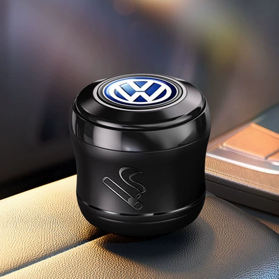 Car ashtray – and Personalized, Multi-Functional, Universal, One-Click - volkswagen-short-model