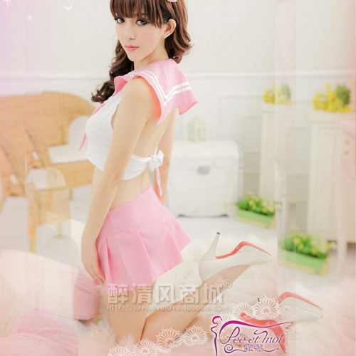 Sexy underwear, game uniforms, character clothing, pure Japanese blue and white student clothing manufacturers wholesale and dropshipping