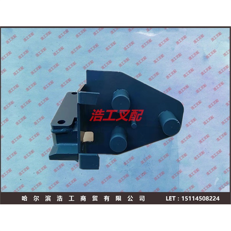 1844405526林德叉车R14 R16S 115门架油管导轮滑轮导向架固定支架