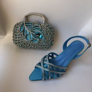 Ůʿ�M荼��^�߸�Ь��Ьˮ��ˮ������ purse and shoes set