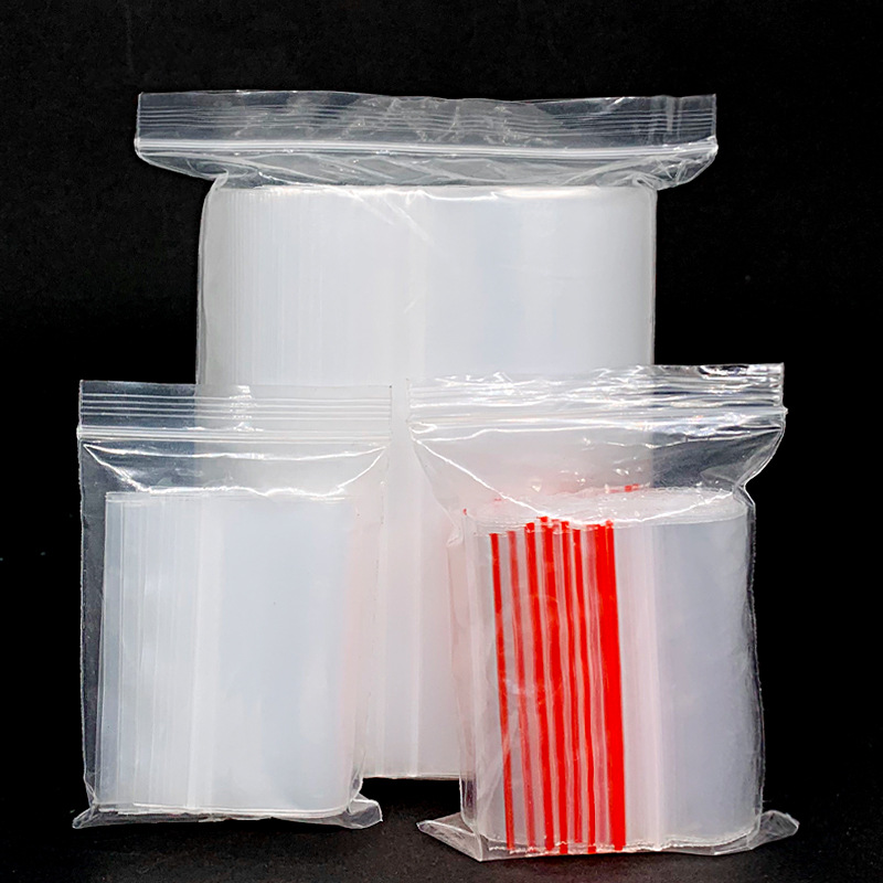 9*13*8 silk PE Self-styled Plastic Packaging bag clothing classification Storage clavicle thickening Sealing bag transparent plastic bag