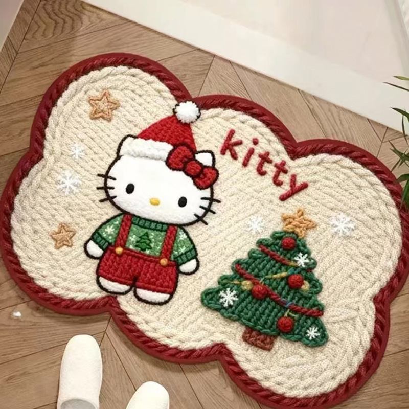 卡通可爱硅藻泥地垫耐脏易打理脚垫吸水速干防滑垫浴室地垫可代发