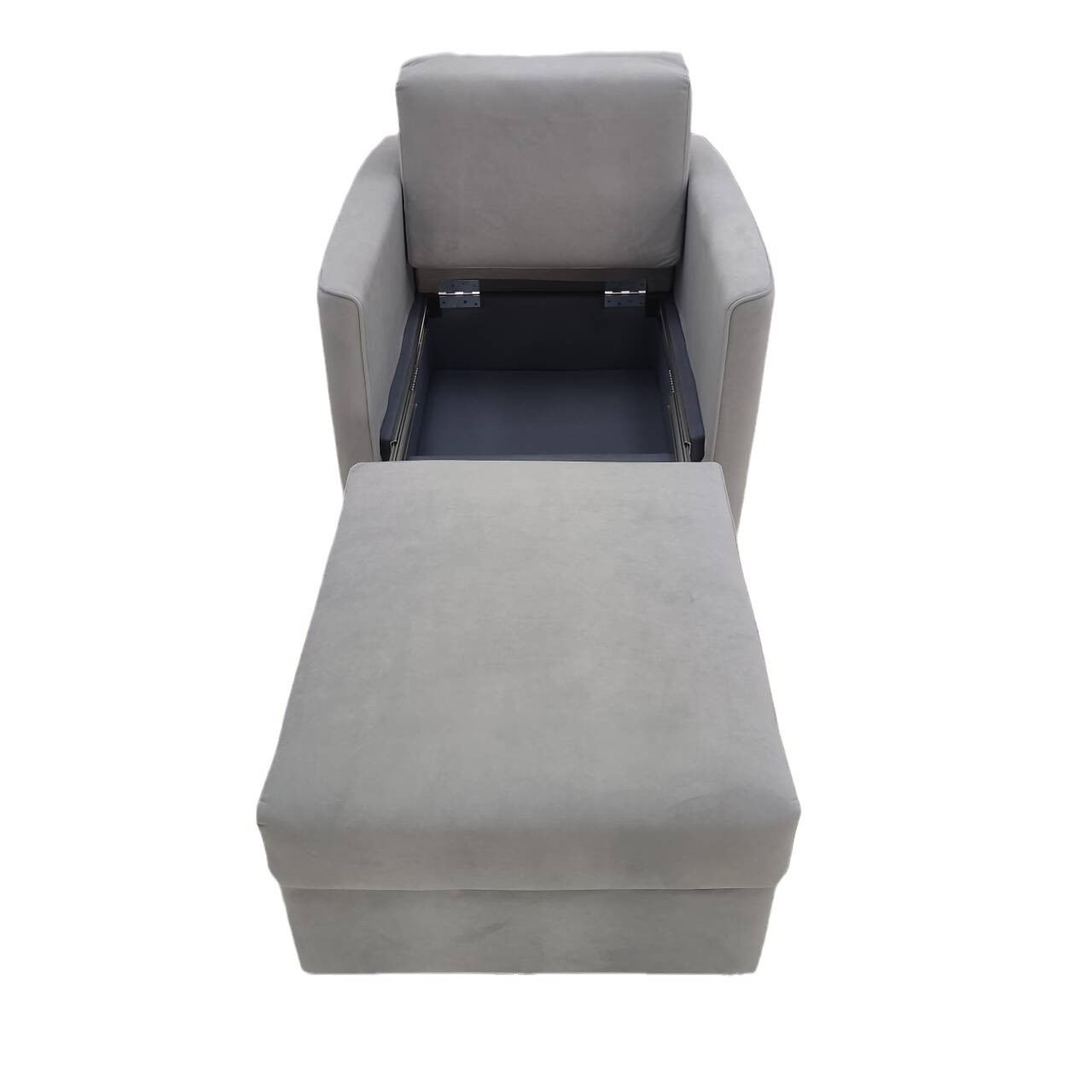 Sofá cama multifuncional moderno y simple, sala de estar, balcón, pequeño sofá de almacenamiento plegable para una persona image 6