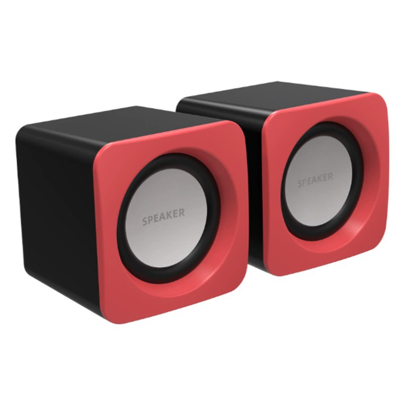 Компьютер аудио нейтральная бумага динамик USB ноутбук мобильный телефон Настольный мультимедийный сабвуфер мини-динамик