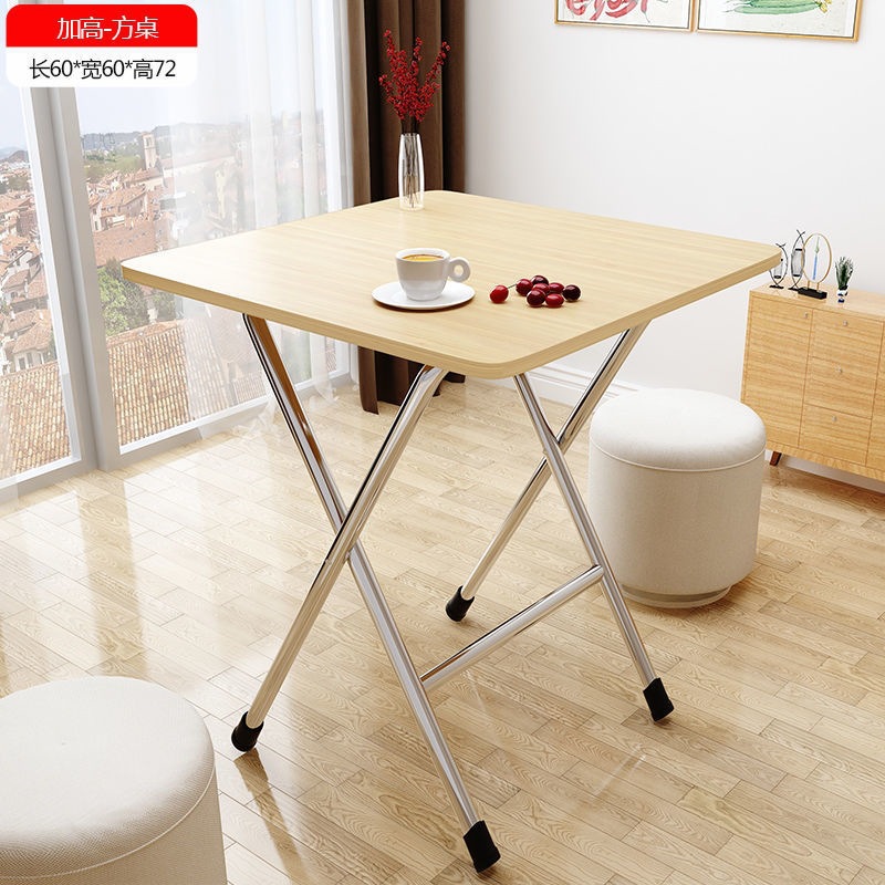 Fábrica de venta directa mesa plegable mesa de comedor plegable dormitorio mesa de estudio dormitorio mesa de comedor casera mesa al aire libre