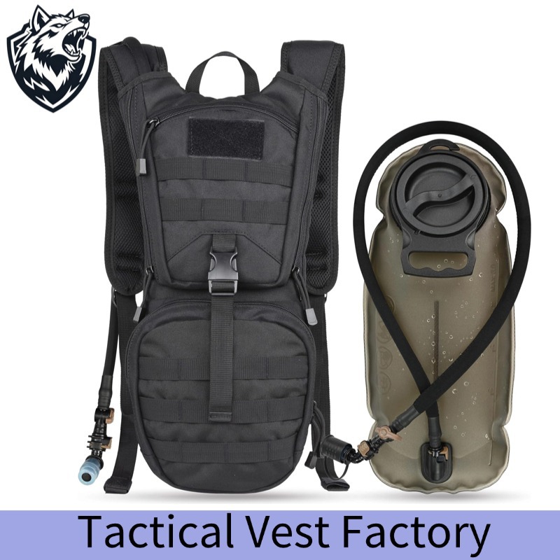 Amazon Multifunctional Tactical Hydration Backpack for Men and Women Outdoor Sports Cycling Water Bag Hiking Travel Backpack
