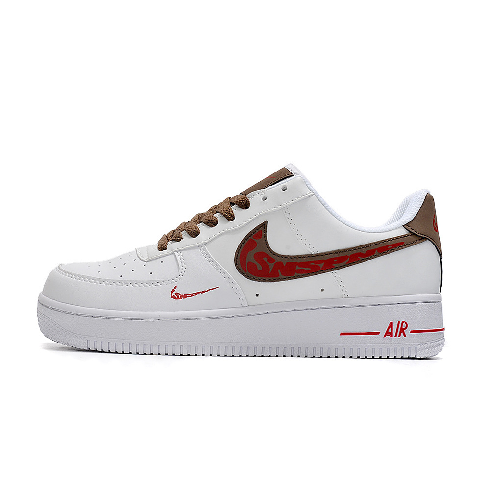 에어 포스 레드 훅 우유 커피