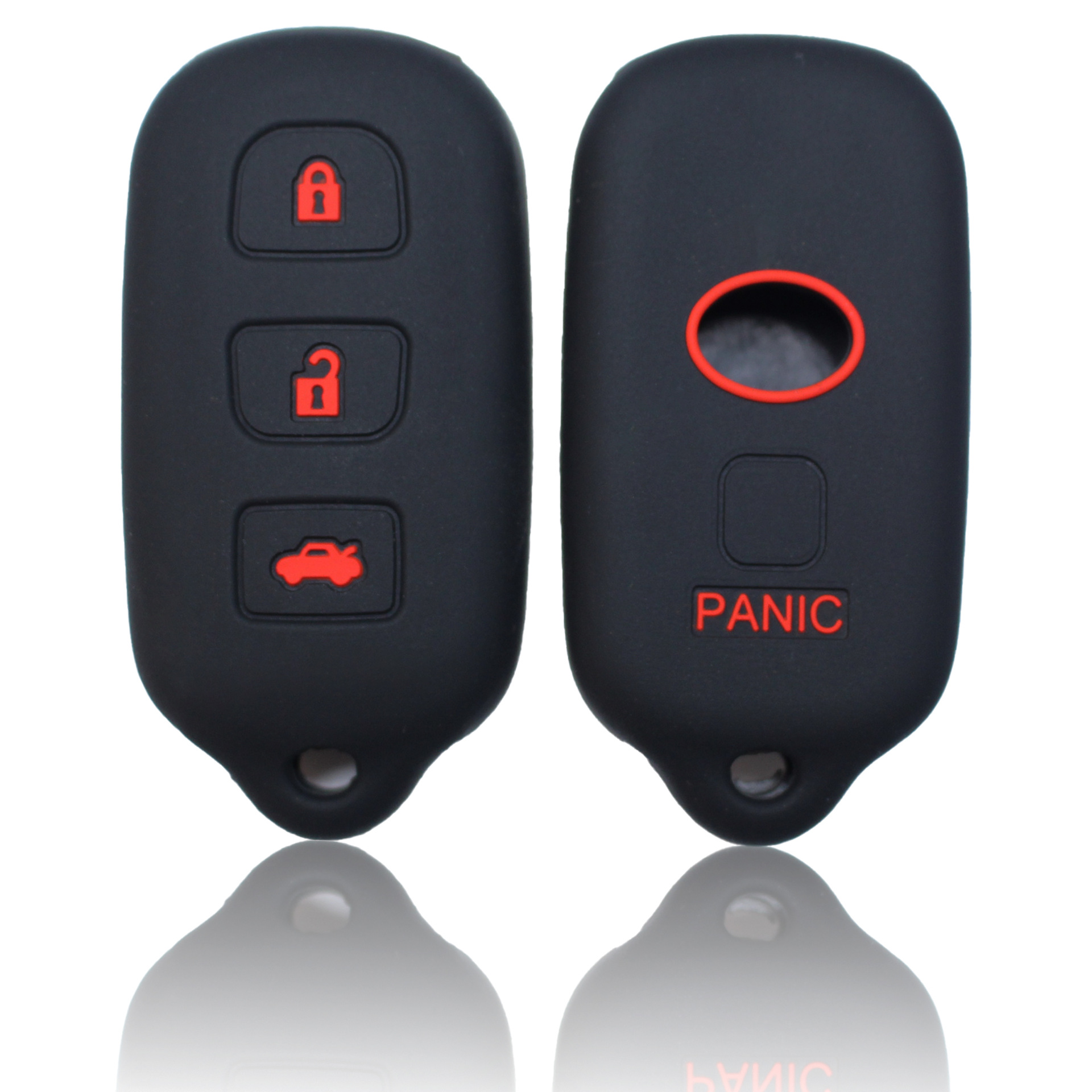 Car Key Silicone Cover Suitable for Toyota Remote Control Sheath Silicone Key Bag Car Remote Control Bag Cover