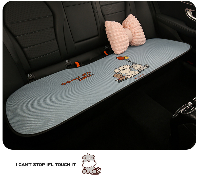 26 Types of Car Seat Cushions, Suitable for All Seasons, Cute Cartoon Design, Breathable and Comfortable for Women