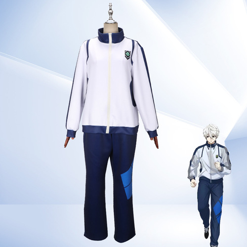 BLUELOCK Blue Prison Cosplay Costume Jielife One Bee Joy Return God Refinement Guard Coat Cosplay Anime 