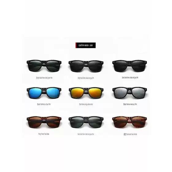 Polarized Sunglasses Rb2140 Cross-Border Popular Fashion Sunglasses Driving Street Shooting Trendy Sunglasses Anti-Glare Sunglasses