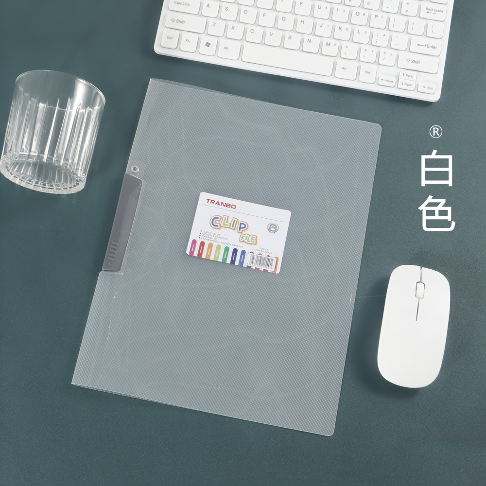 Carpeta PP tipo abrazadera lateral rotativa carpeta de datos de gran capacidad carpeta de datos de archivo de prueba especial para estudiantes