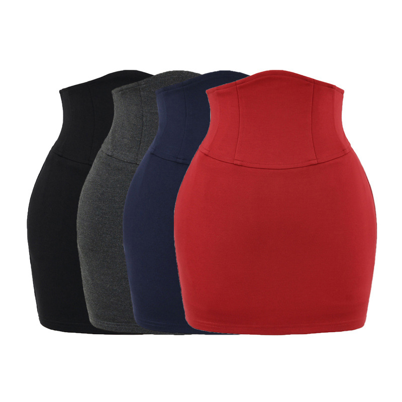 (Hip Pad) Sexy Slim-Fitting Hip-Covering Butt-Covering Short Skirt to Prevent Exposure for Women 2025 High-Waisted Tight-Fitting One-Step Skirt
