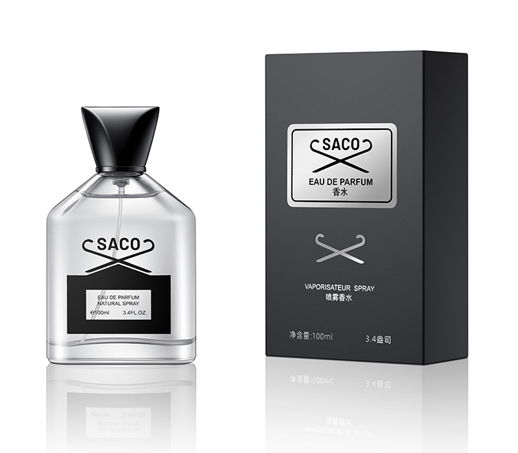 SACO Perfume para toda la vida Perfume de primavera de plata para hombres y mujeres Perfume neutro fresco y elegante