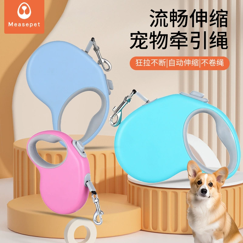 3 м 5 м автоматическая телескопическая тяговая поводка собачья веревка кошачий тяговый ремень для мелких и средних животных тягач для домашних животных