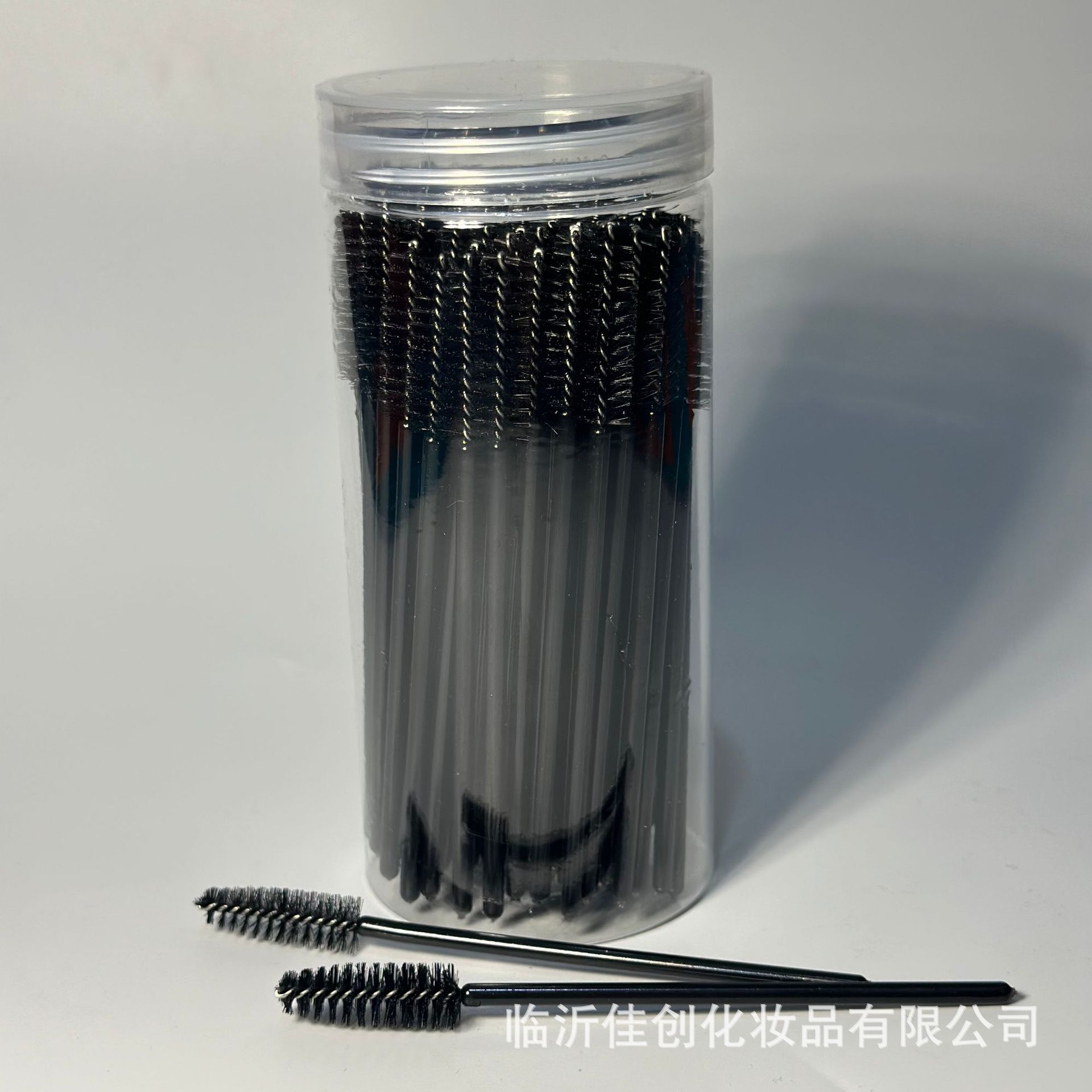 Cepillo de pestañas con mango de cristal