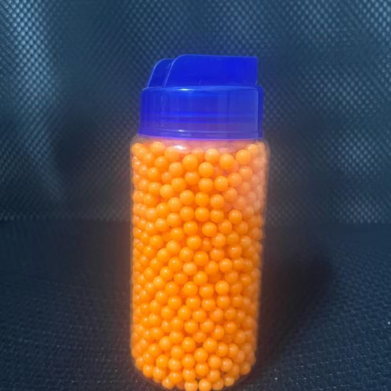 [botellada] 6mm bola de plástico pequeño juguete de la infancia bala de goma suave bala de perlas sólidas pequeñas props de soja image 14