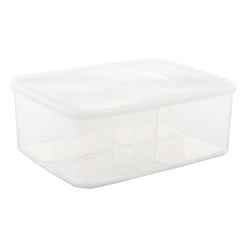 Refrigerador más nítido caja de almacenamiento de alimentos grado alimenticio sellado de plástico hielo en polvo ingredientes compartimiento puesto caja de embalaje