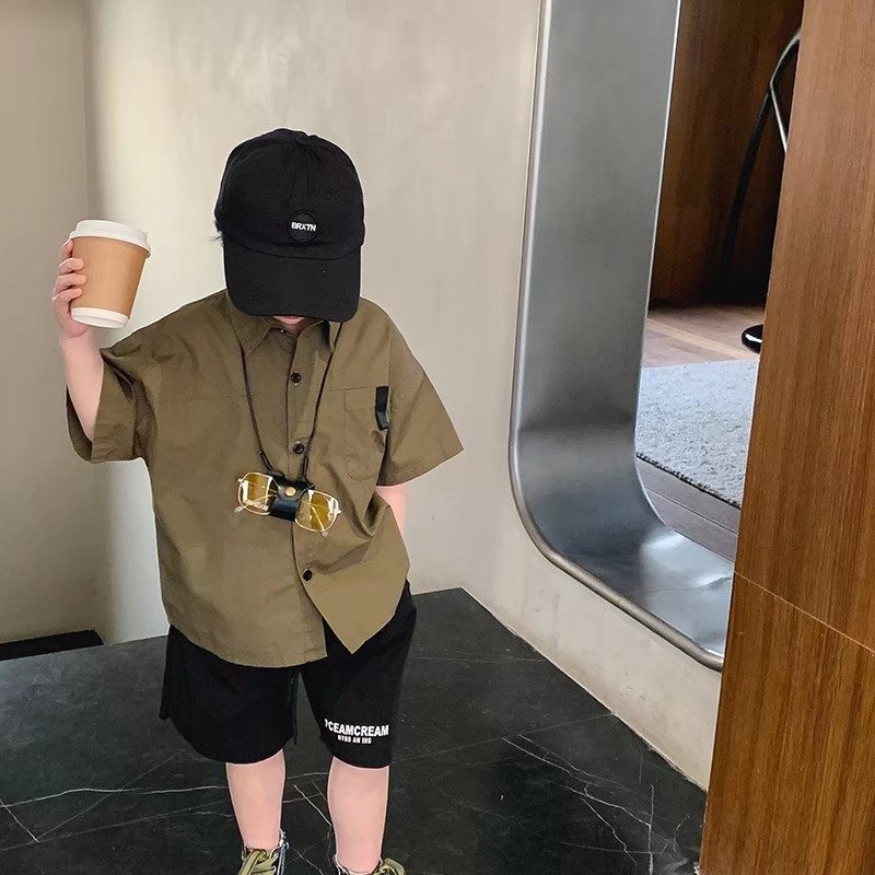 Summer short sleeve T-shirt for boys