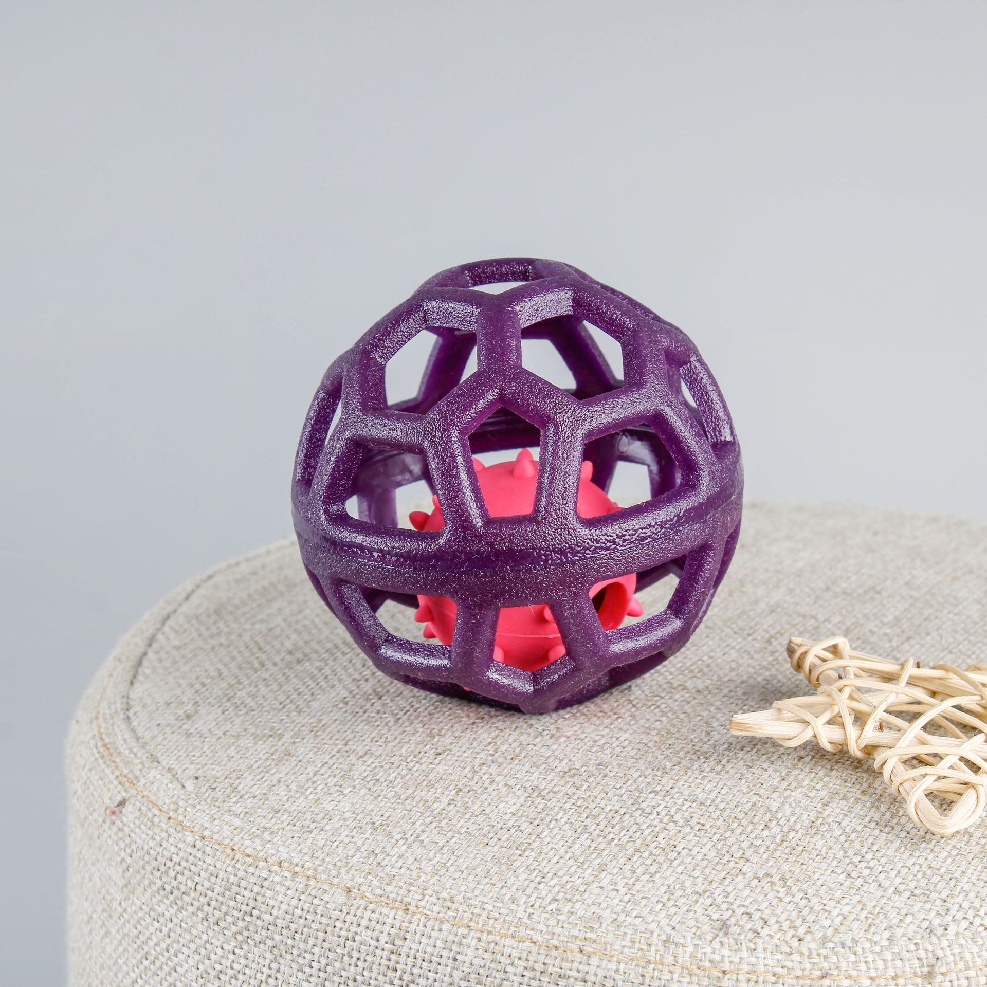 보라색 중공 공 (공 소리)