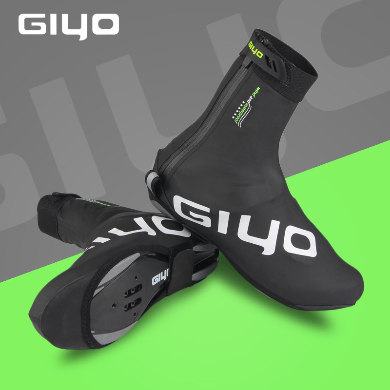 GIYO Bicycle Autumn and Winter Cycling Warm Shoe Cover Mountain Highway Bicycle Scratch Wind-proof Water-splashing Outdoor Riding Clothes