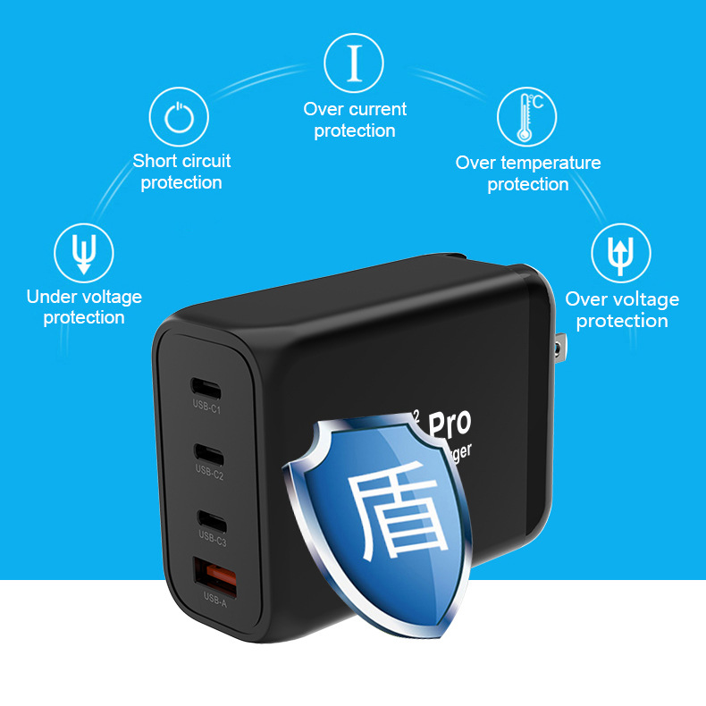 Usb C Charger 200w Pd Fast Charging Multi Port Universal Adapter_voghion.com