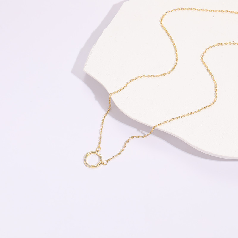 Simple Style Geometric Copper Necklace Metal Copper Necklaces