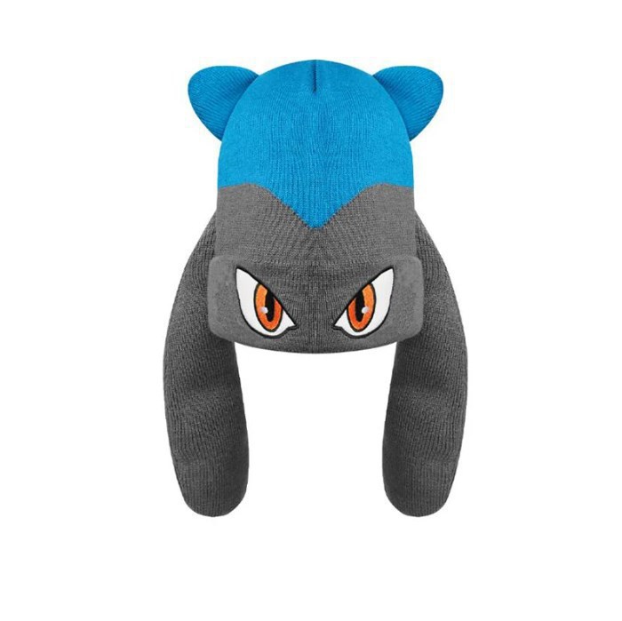 Inventario transfronterizo otoño y invierno nuevo gorro de dibujos animados engrosado para hombres y mujeres lindos gorro de protección de oídos caliente gorro de pelusa fría gorra