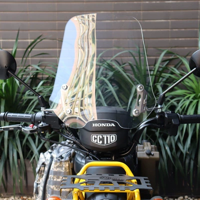 110 Cub motorcycle windscreen, Motorcycle front windshield