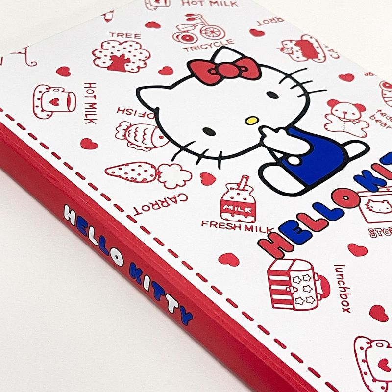 hellokitty笔记本学生可爱彩页硬壳记事本少女心超萌凯蒂猫日记本|undefined