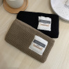 Patch, knitted demi-season headband with letters, South Korea, internet celebrity, simple and elegant design