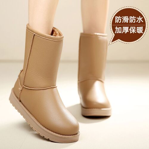  new winter snow boots, new versatile plus velvet cotton shoes, Martin women's boots, short boots, cotton boots, women's shoes