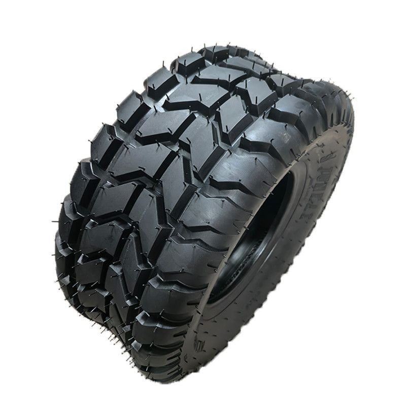 Wear-Resistant Thickeneded Road and Off-Road Vacuum Tires, Four-Wheel Beach Vehicles, Go-Kart Accessories, 18×7.00-8 Tires and Hubs