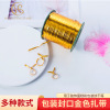 Zheise baking packaging sealing golden tales wholesale lollipop crafts tie the line candy